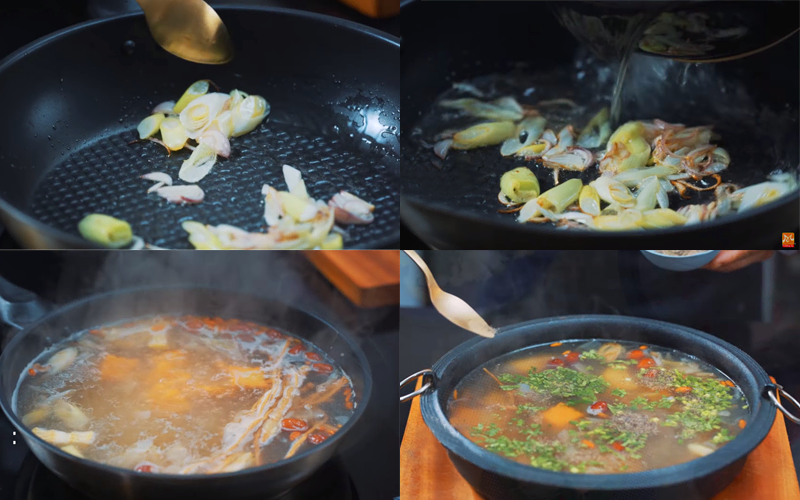 các món lẩu, các món ngon từ nấm, công thức nấu ăn, lẩu gà nấu nấm, nấm, thịt gà, cách nấu lẩu gà nấu nấm ấm nóng bổ dưỡng cho cả gia đình