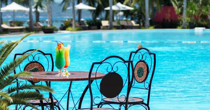 Zoom Cận Cảnh Diamond Bay Resort & Spa Nha Trang, Nha Trang, VIỆT NAM