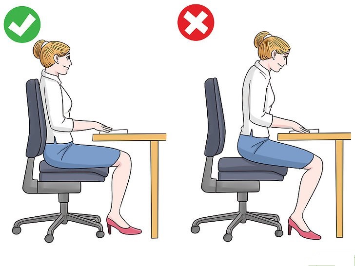 hướng dẫn chi tiết cách tập ngồi thẳng lưng
