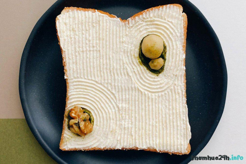 review hội họa trên lát bánh mì