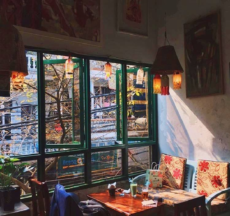[review] 20 quán cà phê hà nội view đẹp không gian yên tĩnh, sang trọng, sân vườn