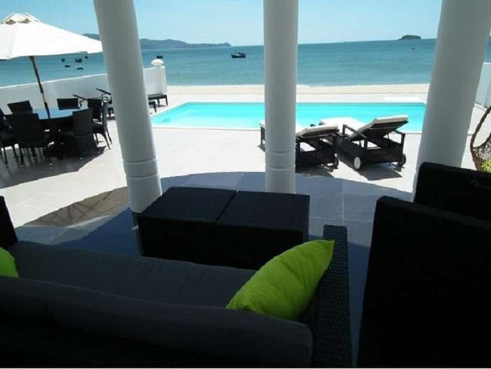review villa relax quy nhơn: biệt thự 4 phòng ngủ view nhìn ra biển đẹp