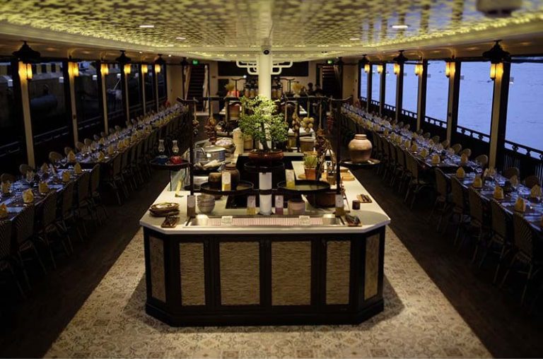 du thuyền bonsai | trải nghiệm bữa tối 5 sao trên sông sài gòn