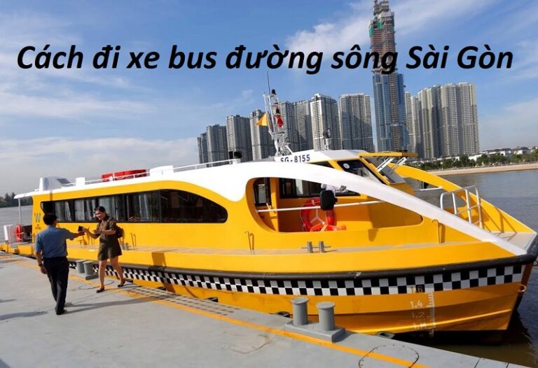 Cách đi xe bus trên sông Sài Gòn giờ, lịch chạy kèm giá vé