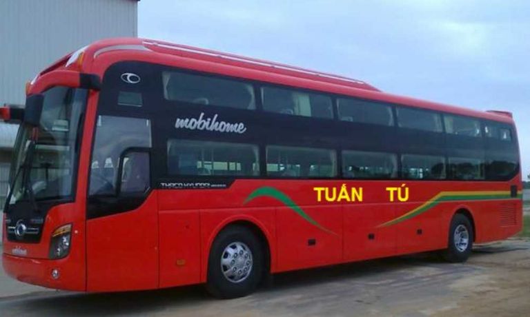 nhà xe tuấn tú: cập nhật tuyến đường, giá vé, lộ trình xe chạy