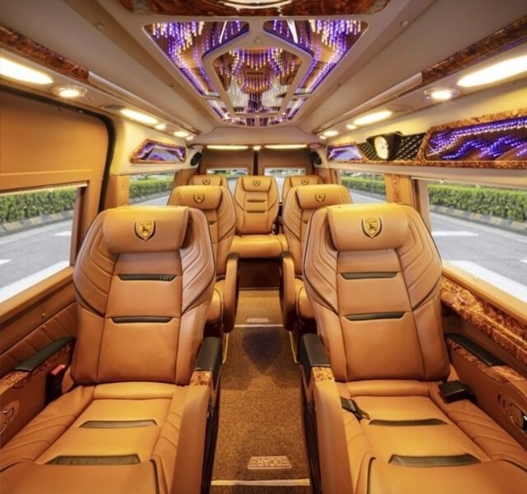 top 7++ xe limousine đà nẵng hội an hiện đại bậc nhất