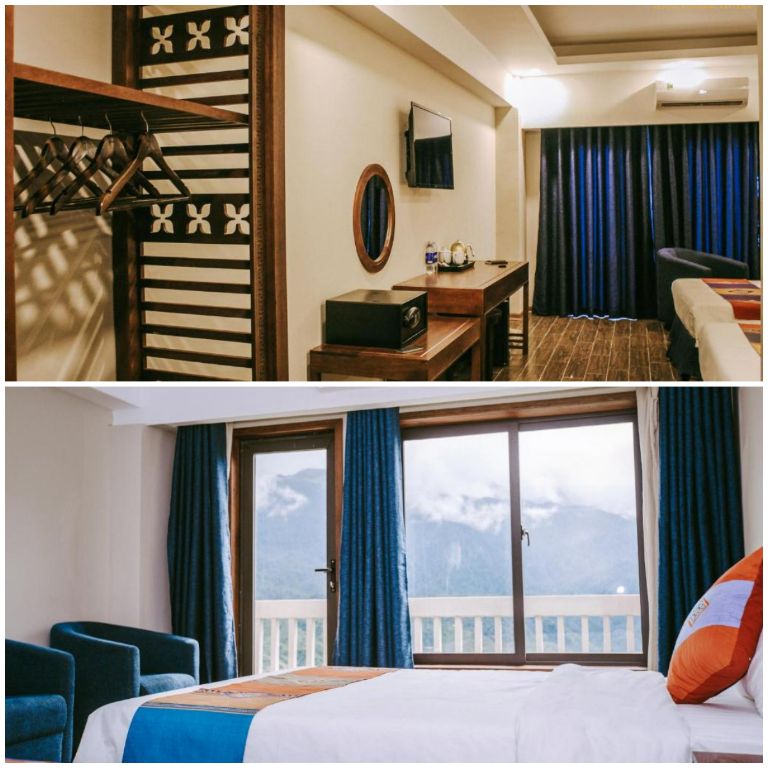 khách sạn sapa charm – nơi nghỉ dưỡng “xịn sò” có view hướng núi, đón mây