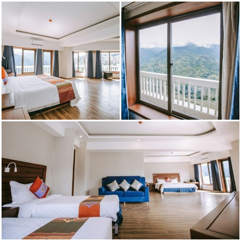 khách sạn sapa charm – nơi nghỉ dưỡng “xịn sò” có view hướng núi, đón mây