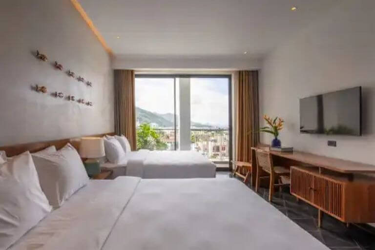 khách sạn le mint quy nhơn | không gian nghỉ dưỡng với phong cách indochine ấn tượng