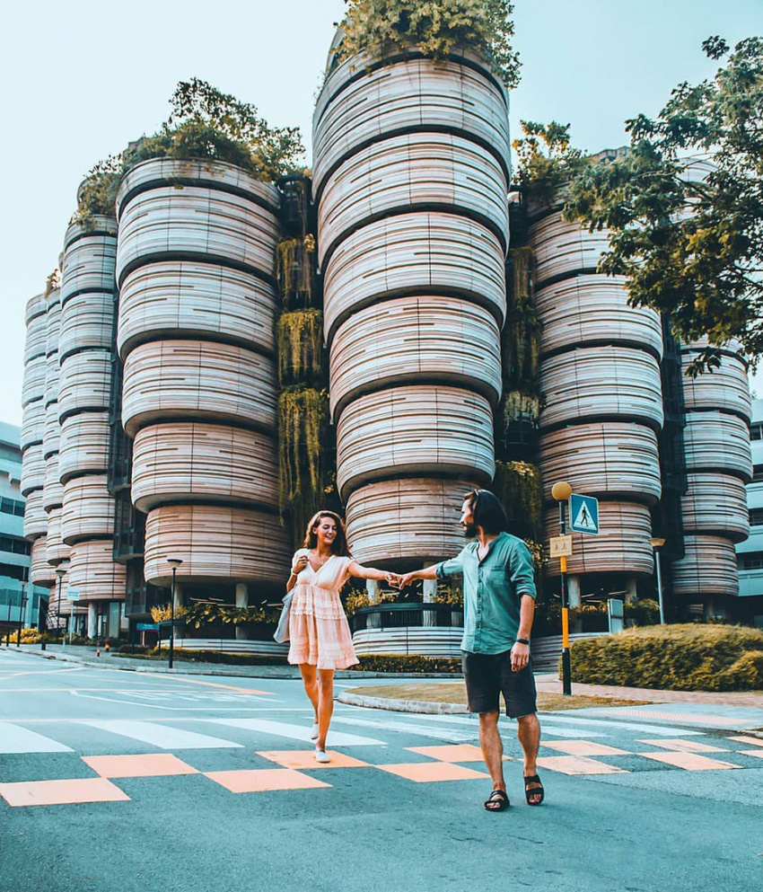“Tòa nhà giỏ Dimsum” – Điểm check-in  sang độc lạ ở Singapore