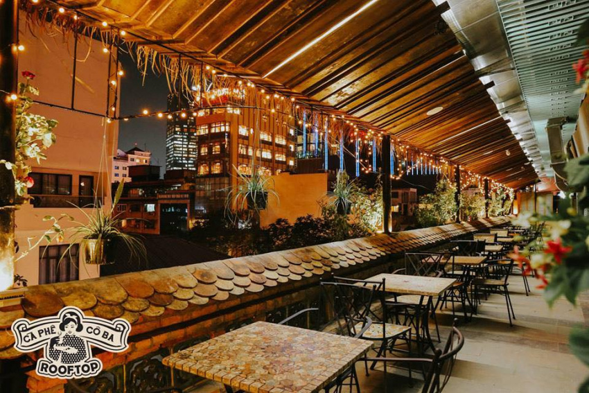 Khám phá TOP những quán cafe đẹp về đêm ở Sài Gòn