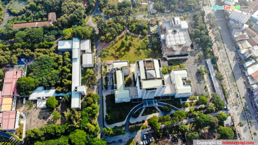 Hình ảnh Đại học Cần Thơ Flycam | Bất ngờ với trường lớn nhất miền Tây