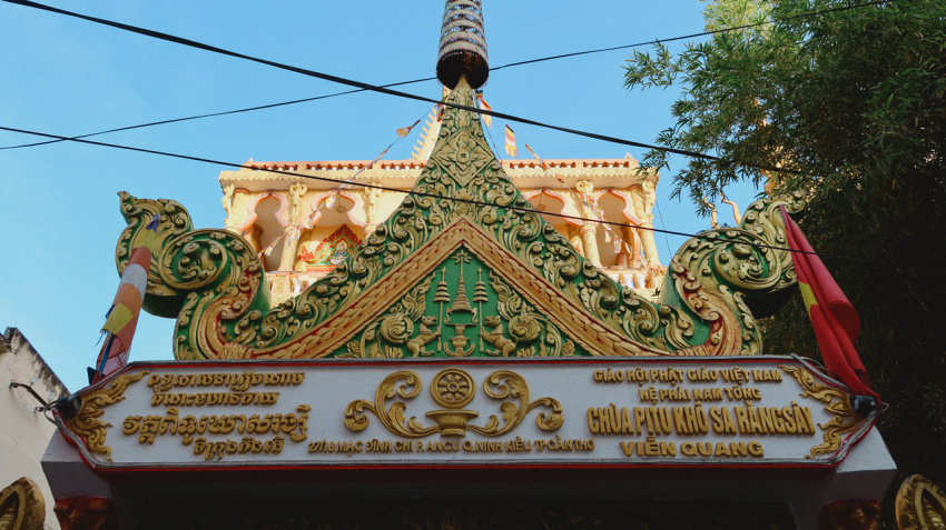 cần thơ, chùa, chùa cần thơ, chùa khmer, chùa khmer hồ xáng thổi cần thơ | chi tiết về pitu khosa rangsay