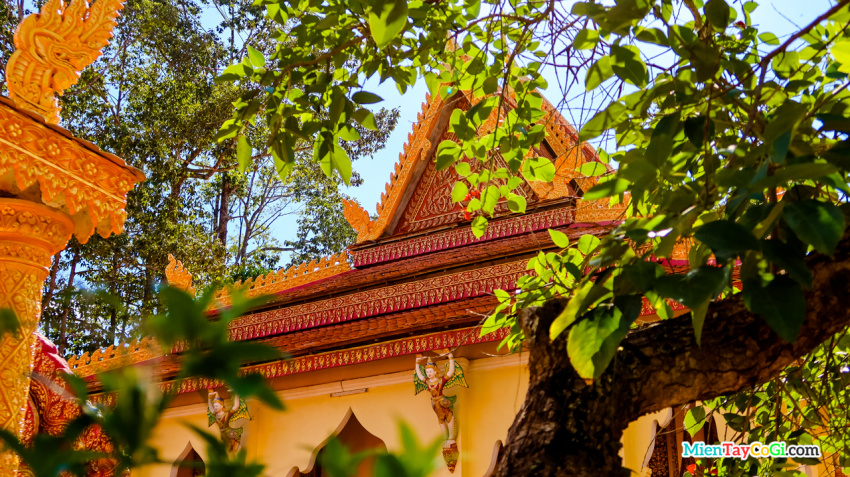 Chùa lâu đời nhất Cần Thơ | Chùa Khmer Pothisomron Ô Môn Pagoda