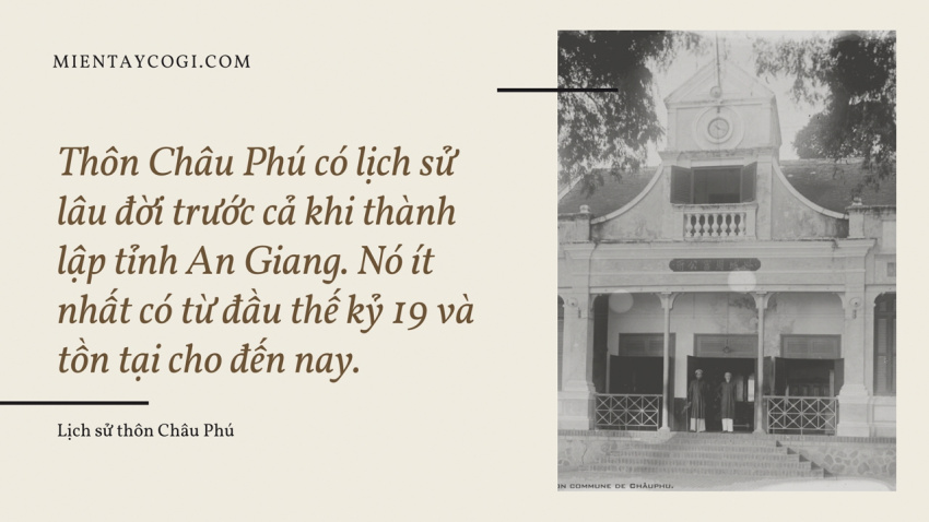 Tìm hiểu về Thôn làng Châu Phú An Giang xưa | Tư Liệu Nghiên Cứu