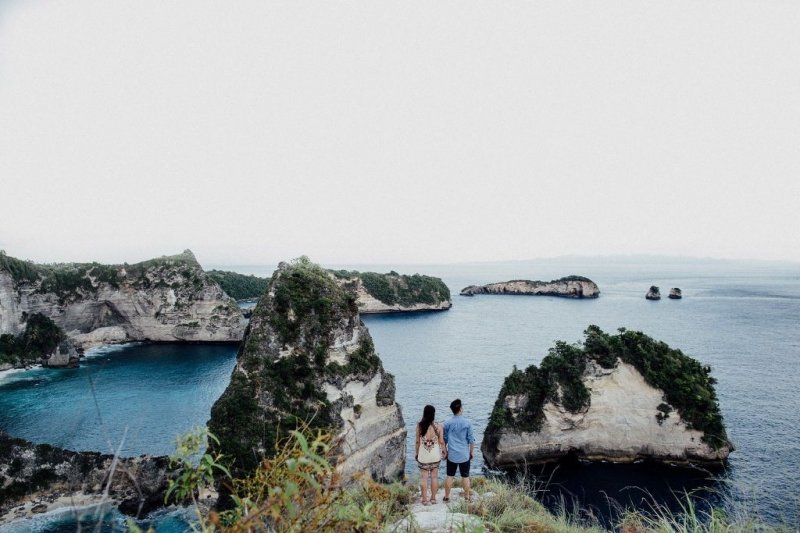 địa điểm chụp hình cưới ở bali: quần đảo nusan