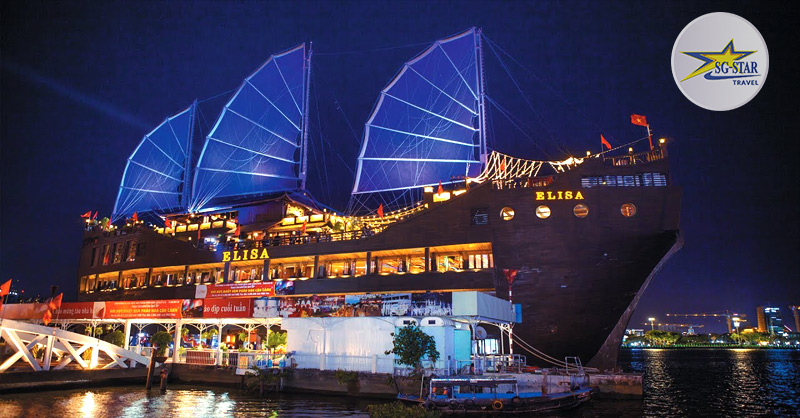 Top 5 du thuyền chất lượng, xứng đáng ăn tối trên sông Sài Gòn