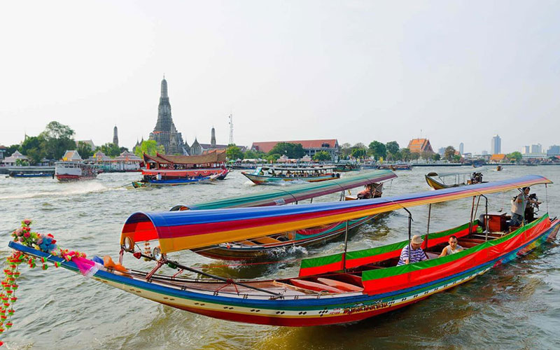 review du lịch thái lan: sông chao phraya