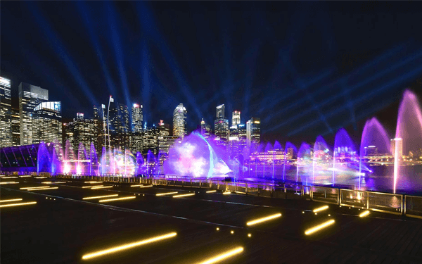 Spectra Show – Bữa tiệc ánh sáng tại Singapore