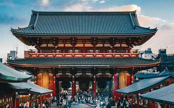 Đền Asakusa Kannon- Điểm đến lễ hội Nhật Bản