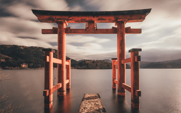 hồ ashi- bức tranh hoàn hảo bên cạnh núi phú sĩ nhật bản