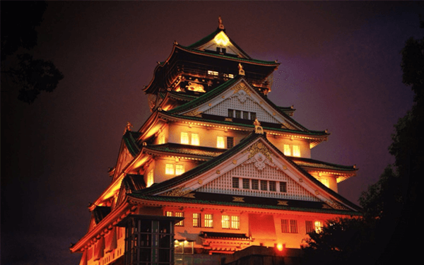 lâu đài osaka địa điểm du lịch nhật bản hot nhất