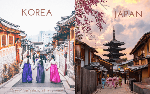 Tour Hàn Quốc- Nhật Bản- Hành trình đôi