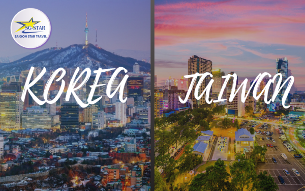Kinh nghiệm đi tour Hàn Quốc Đài Loan không thể bỏ lỡ