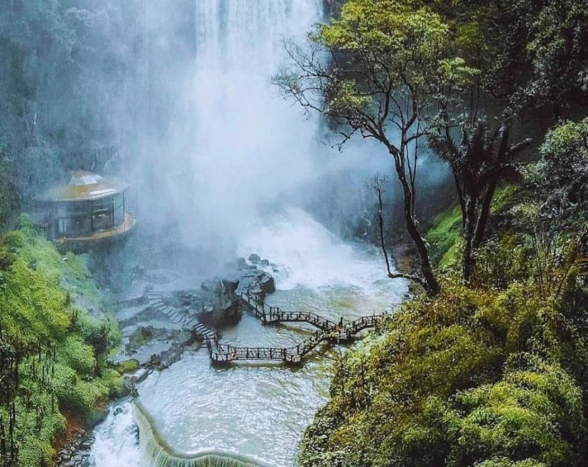 thác dambri – địa điểm thu hút khách du lịch của bảo lộc, lâm đồng