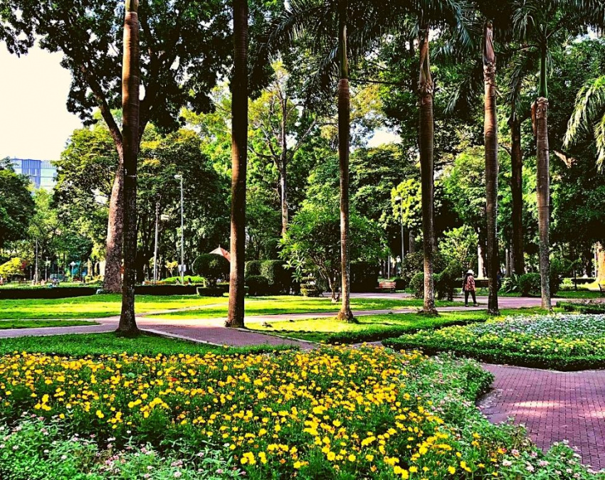 công viên tao đàn – cảnh đẹp tựa vườn thượng uyển sài gòn xưa