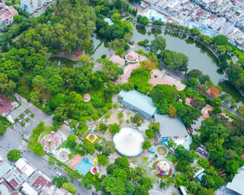 Công viên Lê Thị Riêng quận 10, Khu “rừng xanh” giữa Sài Gòn