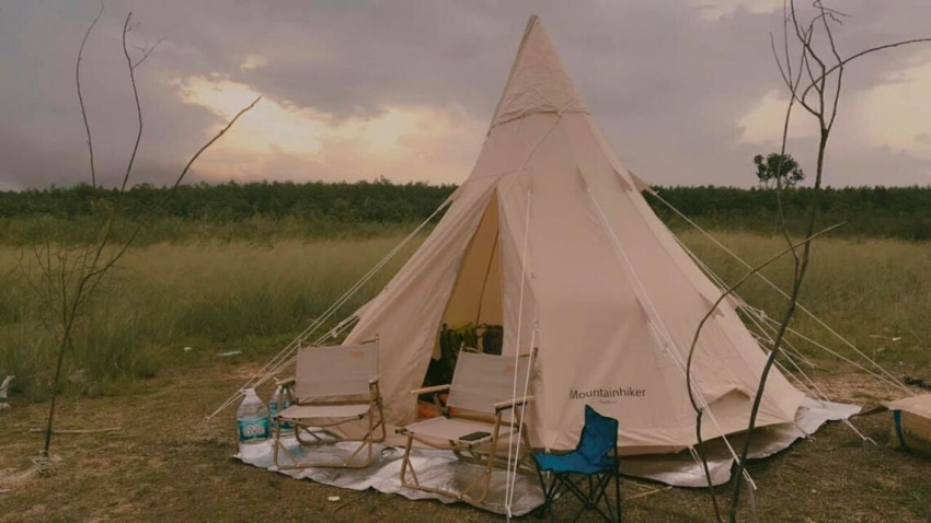 khám phá địa điểm cắm trại hồ trị an dành cho dân nghiền camping