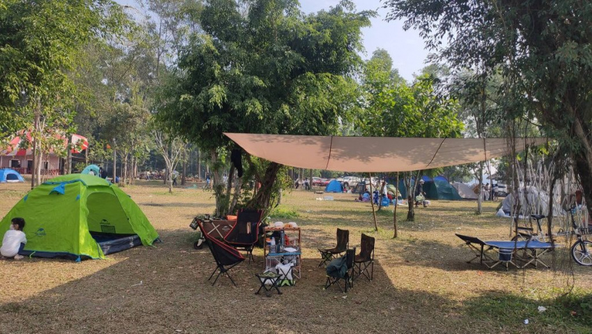 Kinh nghiệm cắm trại ở Camping Sport – Đồng Mô