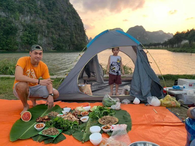 Top 5 địa điểm cắm trại “view cực đỉnh” tại Ninh Bình