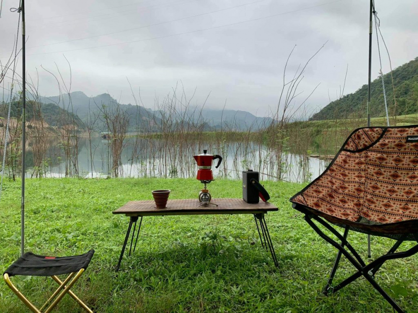 Review bãi camping Đà Bắc, cạnh Hữu Thảo Homestay – Hòa Bình