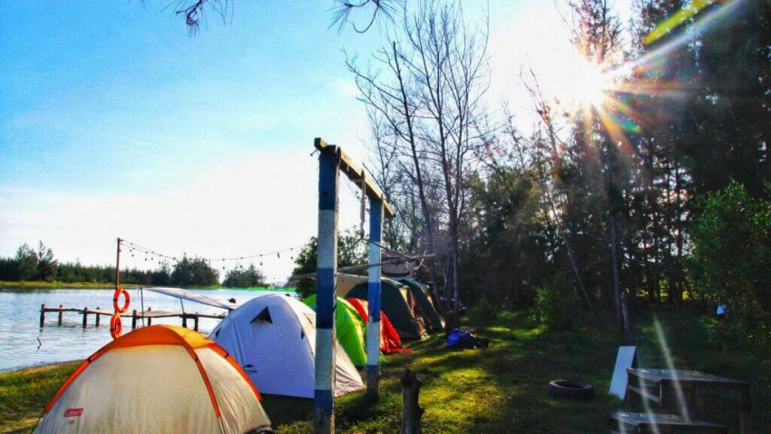 tour cắm trại, sài gòn, kinh nghiệm cắm trại, địa điểm camping, campingviet.vn, camping việt, camping, cắm trại, review camping hồ cốc (vũng tàu) 2n1đ chỉ 420k/người