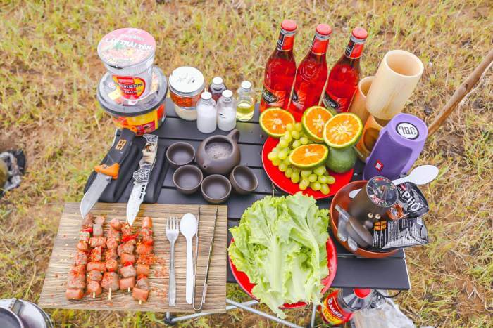 10 phút chuẩn bị món ăn camping siêu ngon miệng mà không cần nấu