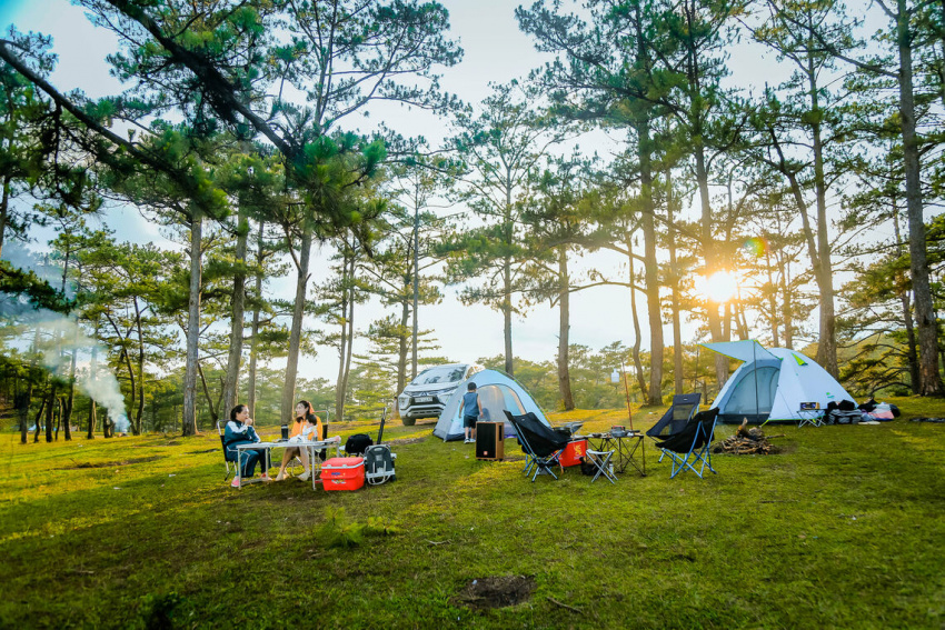 top 6 địa điểm cắm trại gần đà lạt siêu chill