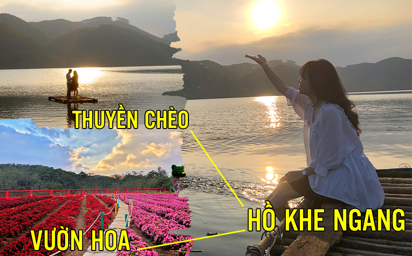 TIN HOT: Hồ Khe Ngang đã có thêm vườn hoa với thuyền chèo như “Đà Lạt ở Huế mộng mơ” !!