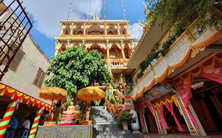 chùa munir ansay – chùa khmer giữ lòng tp.cần thơ ()