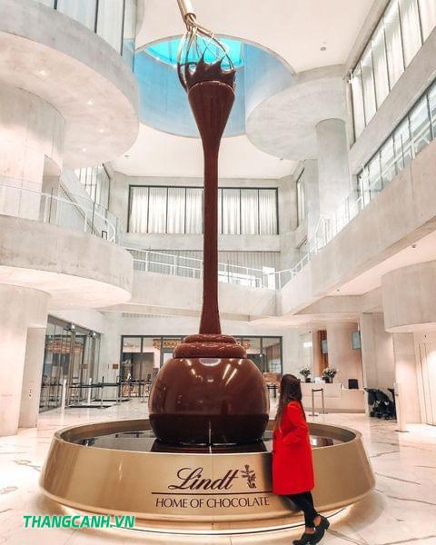 bảo tàng chocolate lớn nhất thế giới” ở thụy sĩ