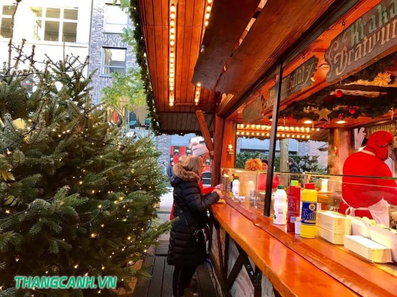 Chợ giáng sinh Hamburg- Đức Lung Linh mùa Noel