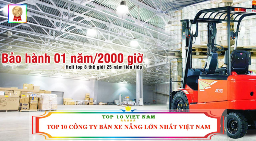Top 10 Công Ty Bán Xe Nâng Lớn Nhất Việt Nam