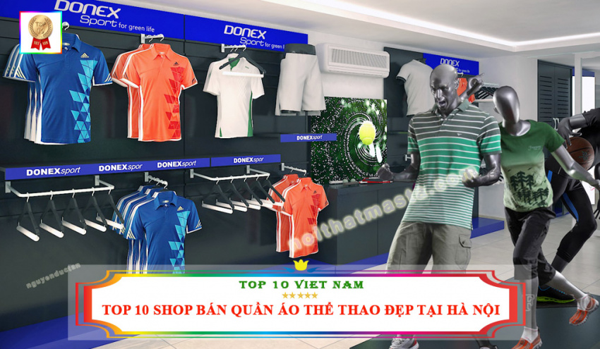 top 10 shop bán quần áo thể thao đẹp tại hà nội