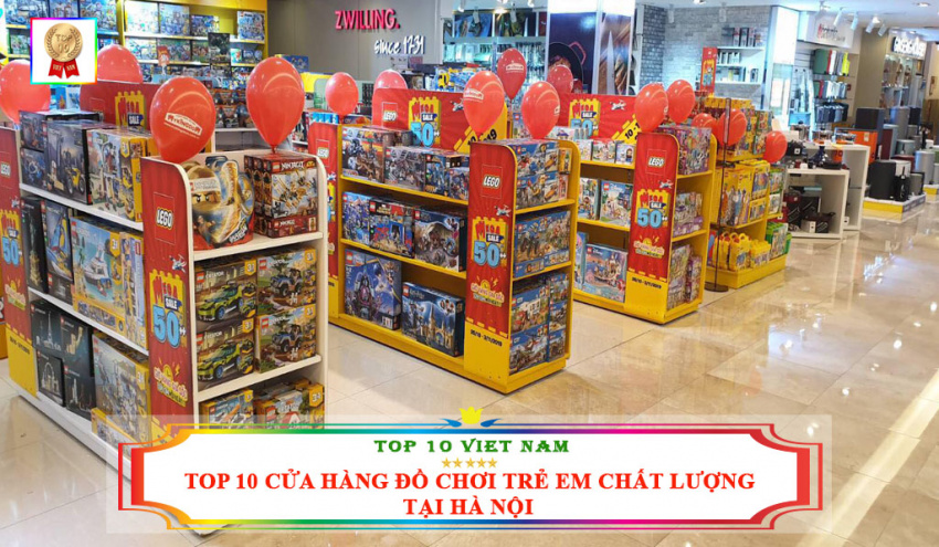 top 10 cửa hàng đồ chơi trẻ em chất lượng tại hà nội