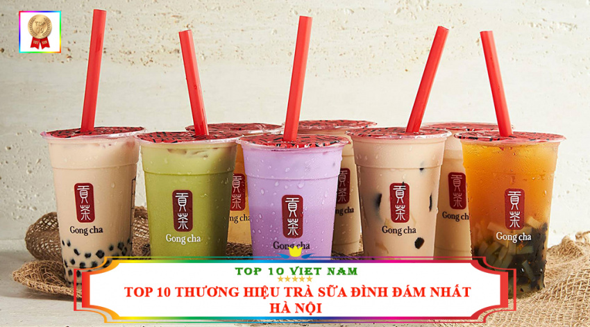 top 10 thương hiệu trà sữa ngon nhất hà nội