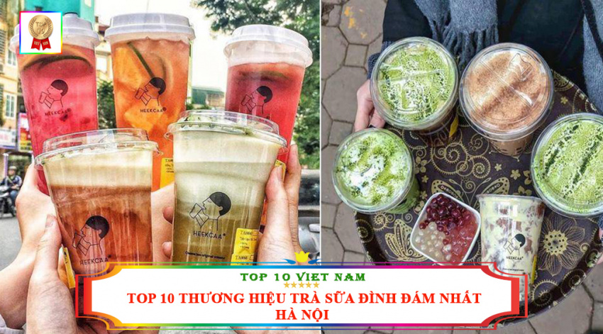top 10 thương hiệu trà sữa ngon nhất hà nội