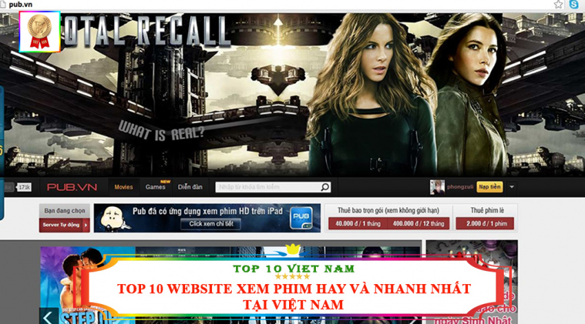 top 10 website xem phim hay và nhanh nhất tại việt nam