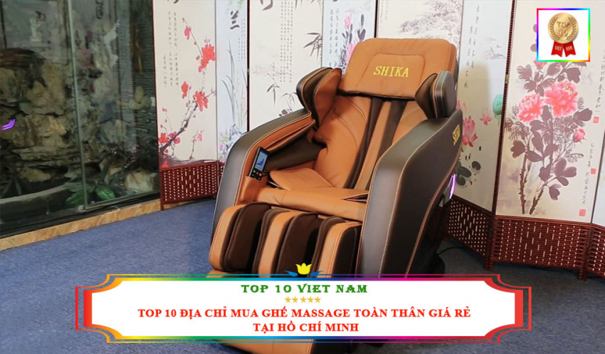 Top 10 Địa Chỉ Mua Ghế Massage Toàn Thân Giá Rẻ Tại Hồ Chí Minh