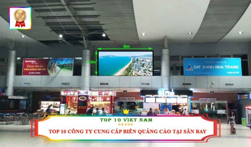 Top 10 Công Ty Cung Cấp Biển Quảng Cáo Tại Sân Bay Uy Tín, Giá Rẻ